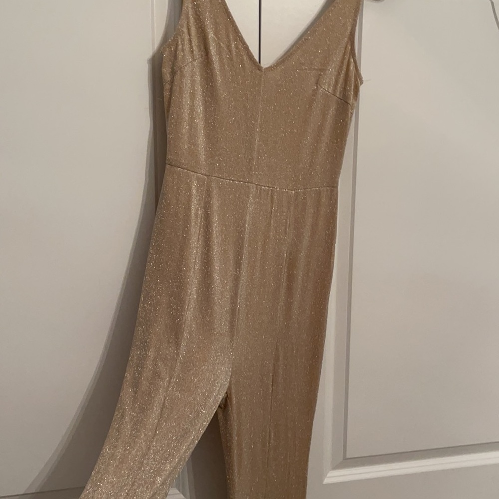 Sparkle jumpsuit for holiday! Size S